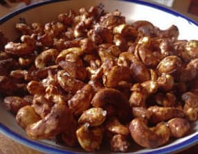 Noix de cajou épicées