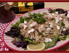 Salade de poulet quinoa et menthe