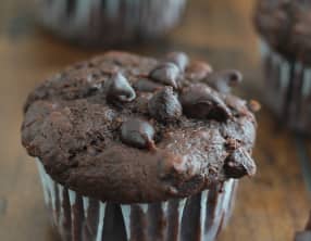 Muffins au chocolat et yaourt