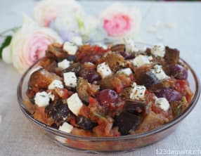 Salade d’aubergines à la crétoise