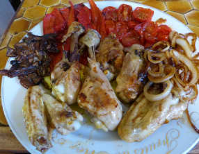 Poulet aux légumes du soleil