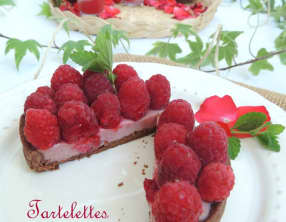 Tartelettes panna cotta framboise
