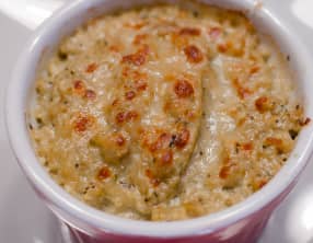 Aubergines gratinées