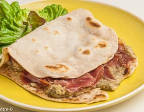 Tortilla à l'aubergine