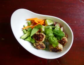 Boulettes de porc et citronnelle