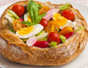 Pain saladier estival