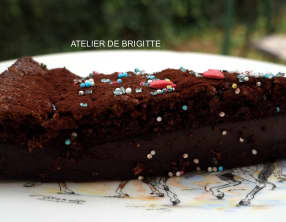 Gâteau magique au chocolat