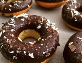 Gâteau au yaourt façon donuts