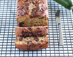 Zucchini bread aux pépites de chocolat