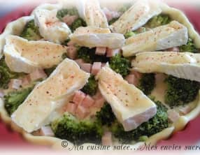 Tarte brocolis camembert