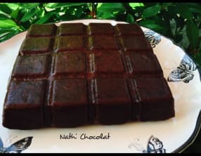 Gâteau chocolat et courgette