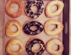 Petites brioches façon donuts cuisson light au four