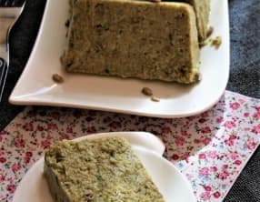 Terrine lentilles courgettes curry bio