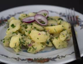 Salade de pommes de terre alsacienne