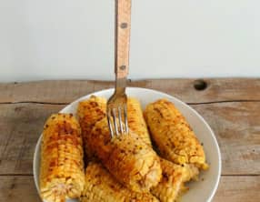 Epis de maïs au sirop d'érable et aux épices du trappeur