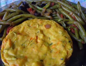 Tortillas espagnoles vegan à la courgette