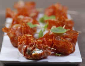 Bonbons de poulet au fromage et au chorizo