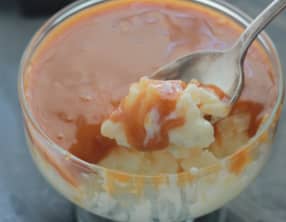 Riz au lait caramel au beurre salé