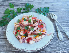 Salade de poulpe à la grecque