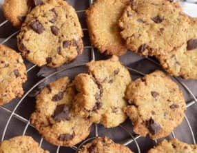 Cookies à la farine de riz-châtaigne