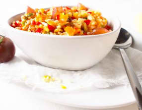 Taboulé fraîcheur aux légumineuses et au millet