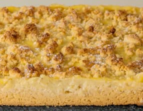 Carré crémeux aux abricots