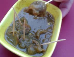 Gésiers de volaille au curry