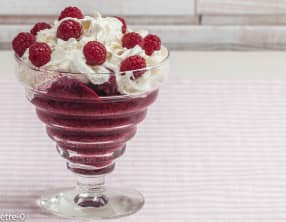 Sorbet gourmand aux mûres