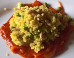 Quinoa façon risotto à la sauce tomate
