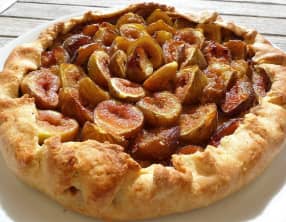 Tarte rustique aux figues