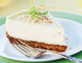 Cheesecake noix de coco et combava