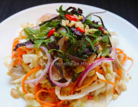 Goi gà salade de poulet au chou blanc