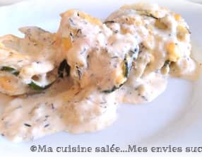 Gratin de pommes de terre courgettes au thym