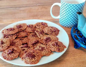 Sablés croustillants au sarrasin façon galette bretonne