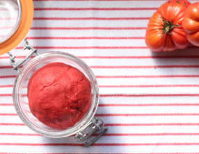Concentré de tomate fermenté maison