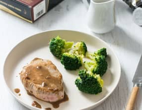 Grenadins de veau, sauce au café