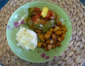 Légumes du soleil au chorizo