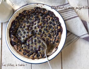 Clafoutis aux myrtilles