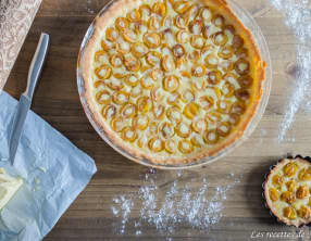 Tarte aux mirabelles et au beurre