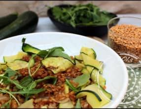 Risotto d’épeautre aux courgettes