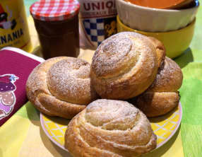 Ensaimadas, brioche espagnole