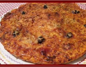 Pizza à la semoule