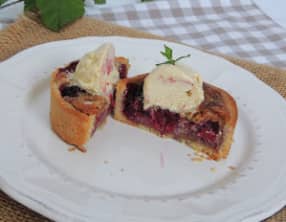 Tarte amandine aux mûres