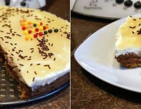 Bavarois poire chocolat speculoos