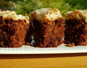 Gâteau aux carottes et aux noix