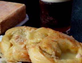 Escargot brioché au maroilles