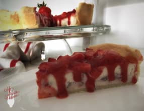 Tarte aux fraises et à la ricotta