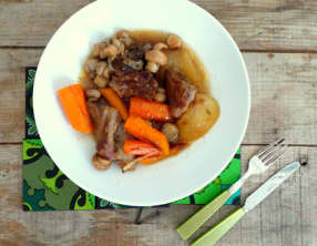 Sauté de veau au cidre et aux pommes