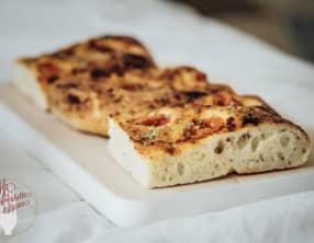 Focaccia aux tomates cerises
