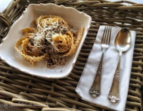 Réginettes aux champignons des bois et au mascarpone